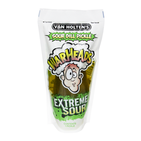 Van Holten's Pickle In A Pouch Warheads Pickles 12pk