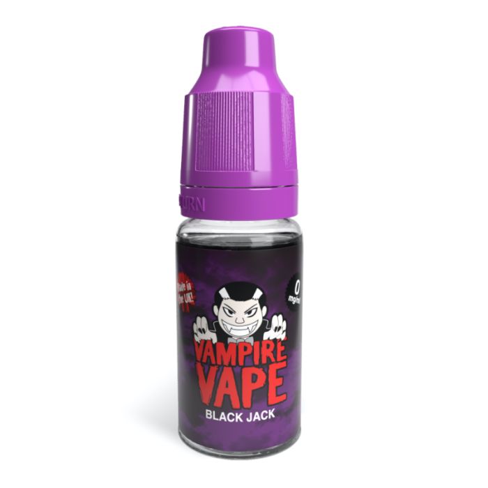 Black Jack E-Liquid by Vampire Vape - E-Liquids UK