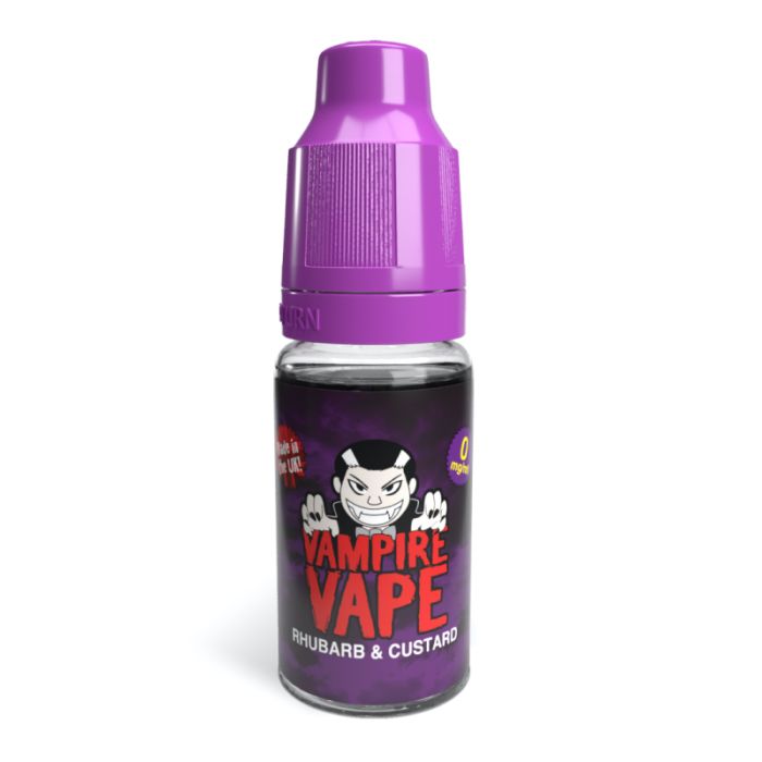 Rhubarb & Custard E-Liquid by Vampire Vape - E-Liquids UK