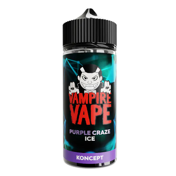 Purple Craze Ice E-Liquid by Vampire Vape - Shortfills UK