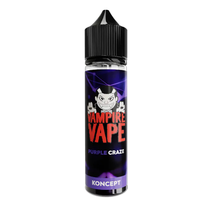 Purple Craze E-Liquid by Vampire Vape - Shortfills UK