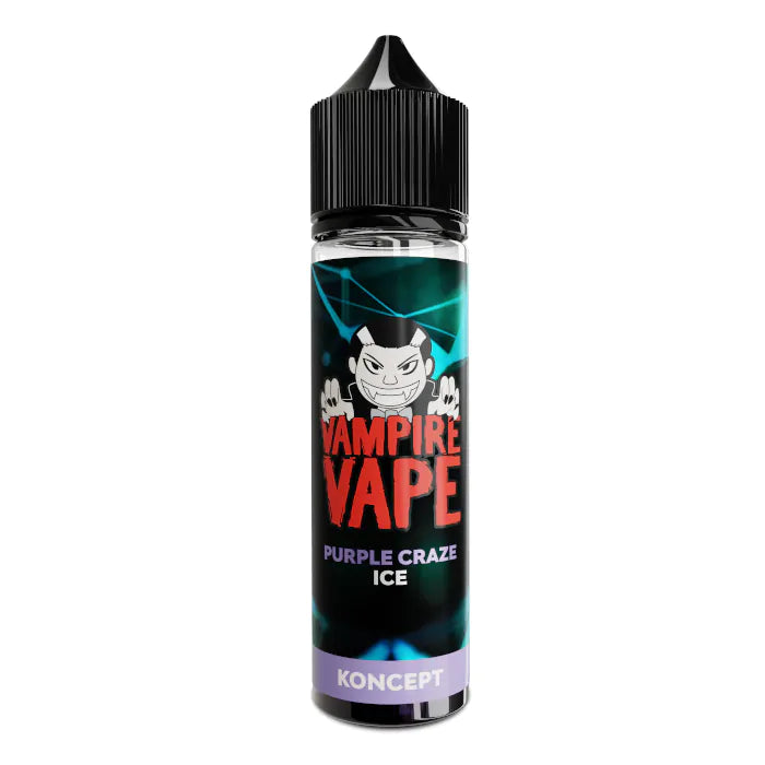 Purple Craze Ice E-Liquid by Vampire Vape - Shortfills UK