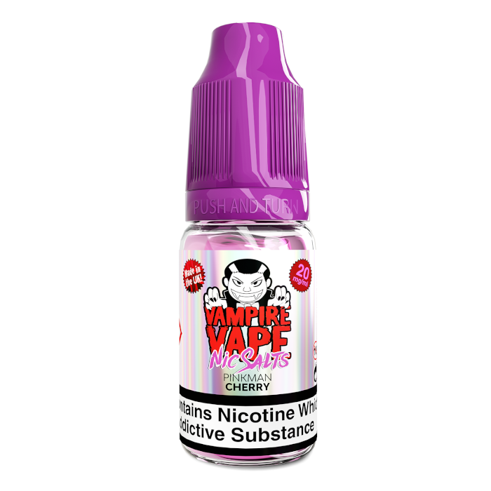 Vampire Vape Pinkman Cherry 10ml Nic Salt