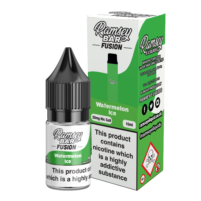 Ramsey Bar Fusion 10ml Nic Salt 20mg