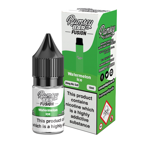 Ramsey Bar Fusion 10ml Nic Salt 10mg