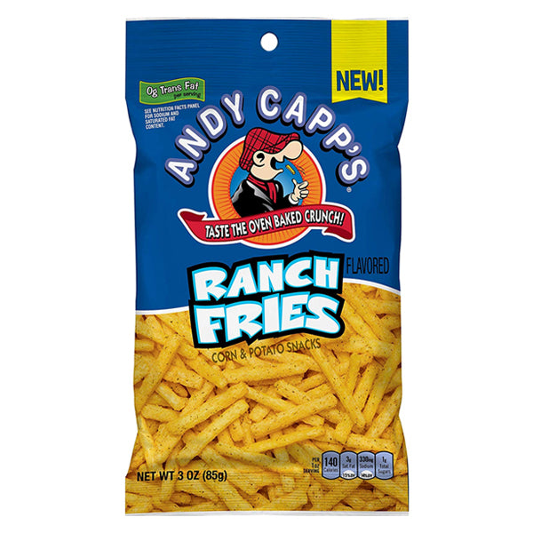 Andy Capp's Ranch Fries 3oz (85g) 12 Pack