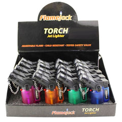 FlameJack Torch Jet Translucent Lighters