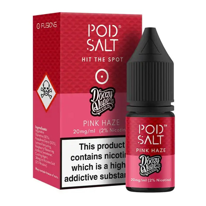 Pod Salt Doozy Vape Pink Haze 10ml Nic Salt