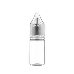 Chubby Gorilla Clear Transparent Bottle 10ml With Clear Cap