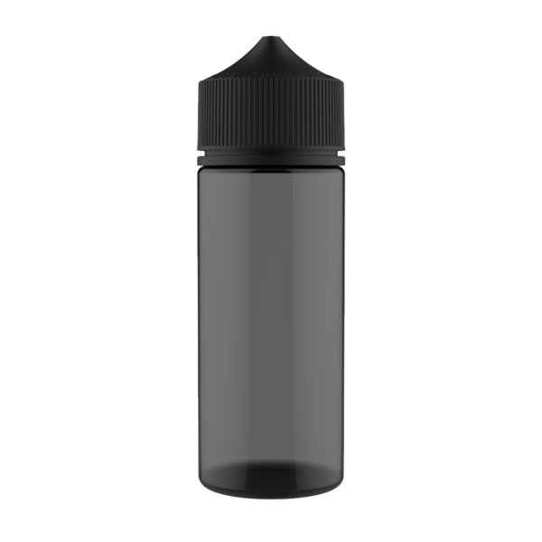 Chubby Gorilla Black Transparent V3 Bottle With Black Cap - 120ml