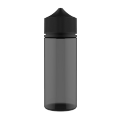 Chubby Gorilla V3 Black Transparent Bottle 120ml With Black Cap
