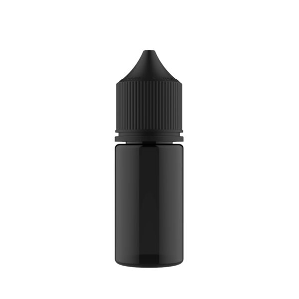 Chubby Gorilla Black Transparent Bottle 30ml With Black Cap