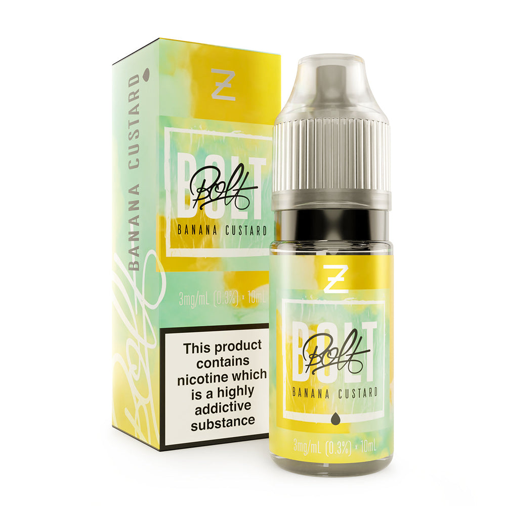 Bolt Banana Custard 10ml E-Liquid