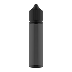 Chubby Gorilla Black Transparent Bottle 60ml With Black Cap