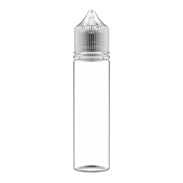 Chubby Gorilla Clear Transparent Bottle 60ml With Clear Cap