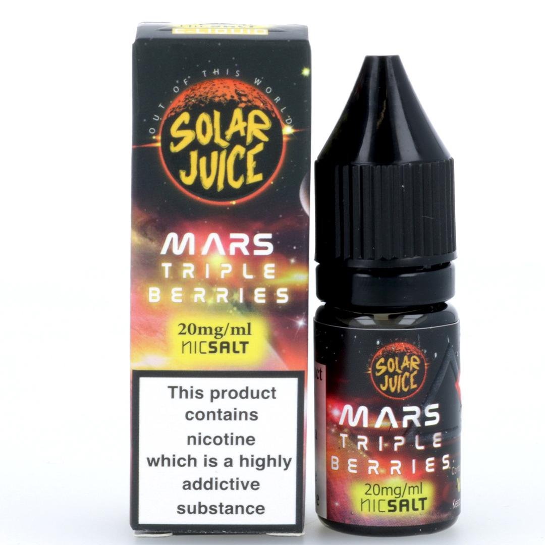 Mars Nic Salt by Solar Juice - Short Fills UK