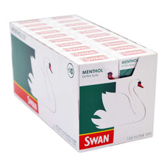 Swan Menthol Extra Slim Filter Tips 20pk