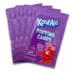Kool-Aid Grape Popping Candy 0.33oz (9g) 20pk