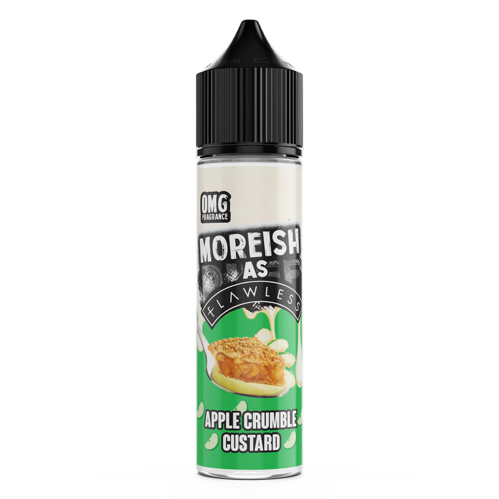 Moreish As Flawless Apple Crumble Custard 50ml Shortfill