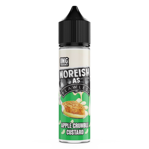 Moreish As Flawless Apple Crumble Custard 50ml Shortfill