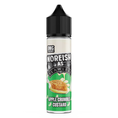 Moreish As Flawless Apple Crumble Custard 50ml Shortfill