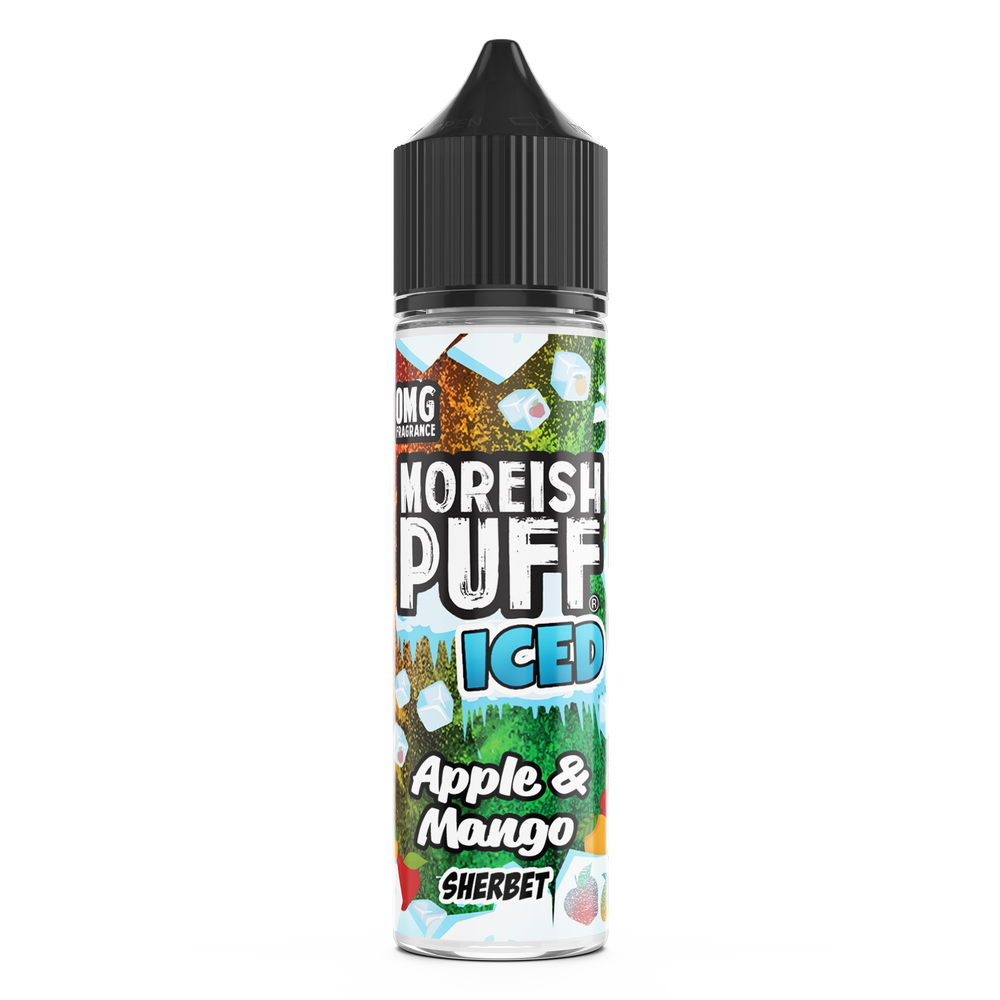 Moreish Puff Iced Apple & Mango Sherbet 50ml Shortfill