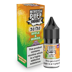 Moreish Puff Sherbet 50/50 Apple & Mango Sherbet 10ml E-Liquid
