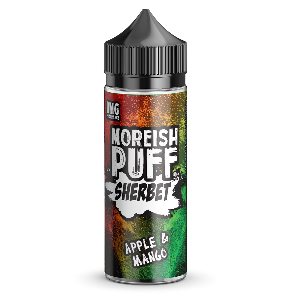 Moreish Puff Sherbet Apple & Mango 100ml Shortfill