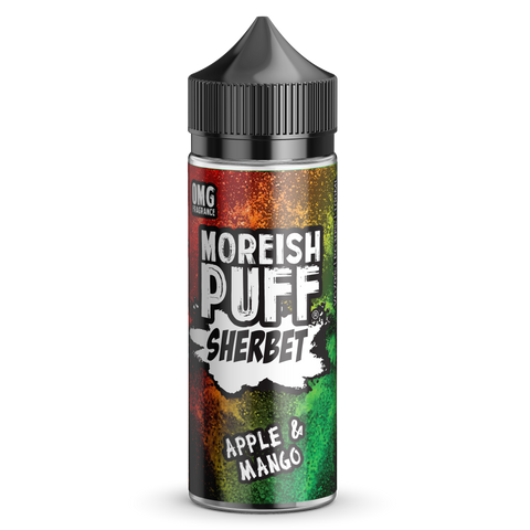 Moreish Puff Sherbet Apple & Mango 100ml Shortfill