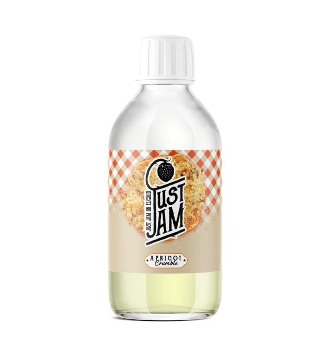 Just Jam Apricot Crumble 200ml Shortfill