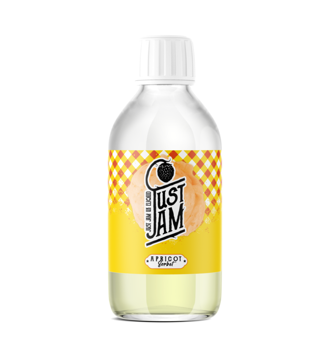Just Jam Apricot Sorbet 0mg 200ml Shortfill E-Liquid