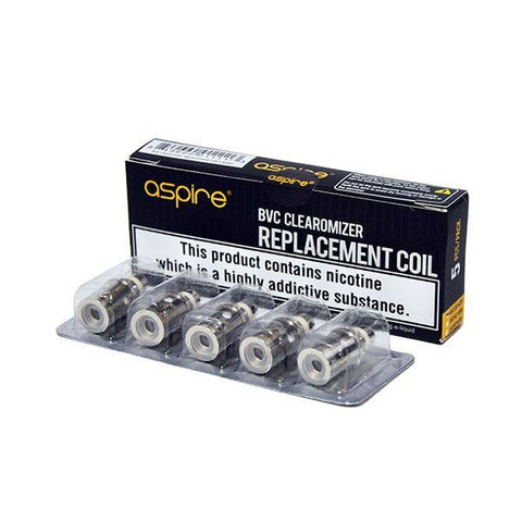 Aspire BVC Replacement Coils 5pk