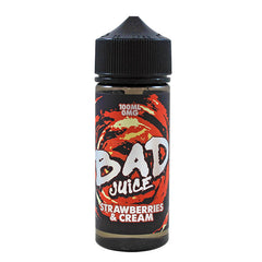 Bad Juice Strawberries & Cream 100ml Shortfill