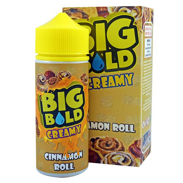 Big Bold Creamy: Cinnamon Roll 0mg 100ml Shortfill E-Liquid