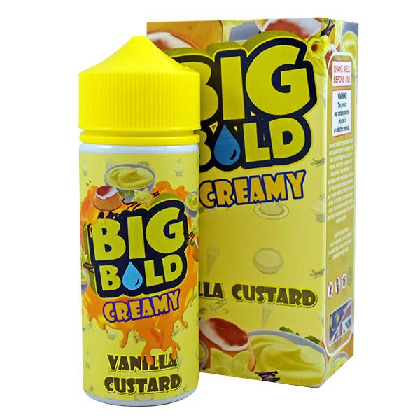 Big Bold Creamy: Vanilla Custard 0mg 100ml Shortfill E-Liquid