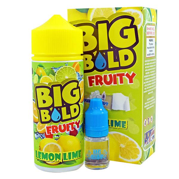 Big Bold Fruity: Lemon Lime 0mg 100ml Shortfill E-Liquid