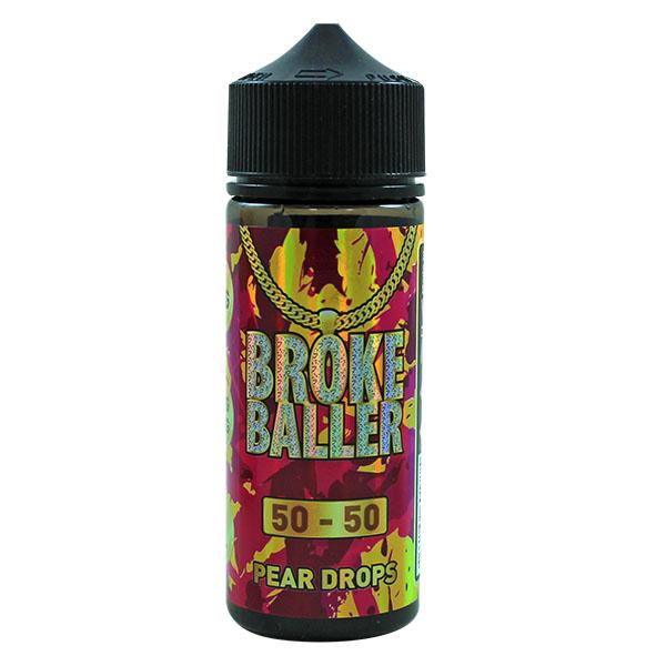 Pear Drops E-Liquid by Broke Baller 80ml Shortfill