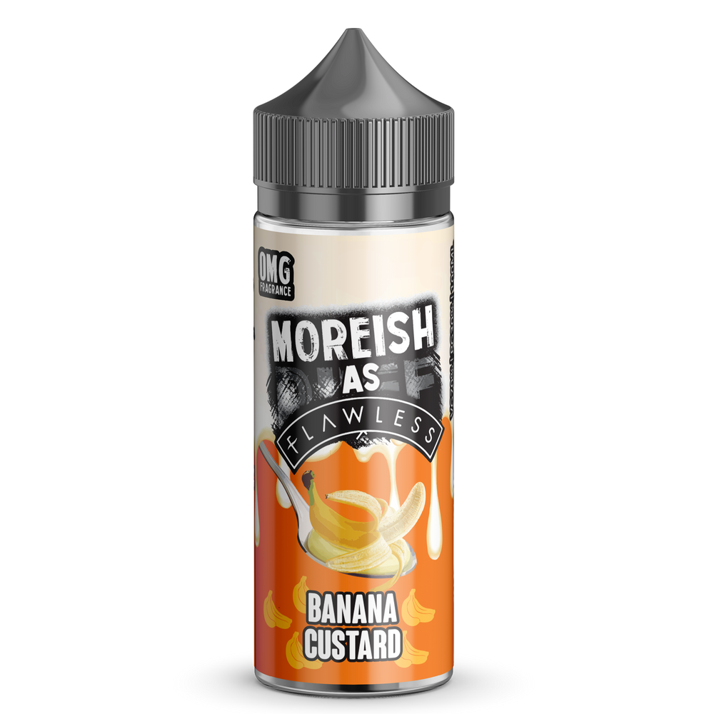 Moreish As Flawless Banana Custard 100ml Shortfill