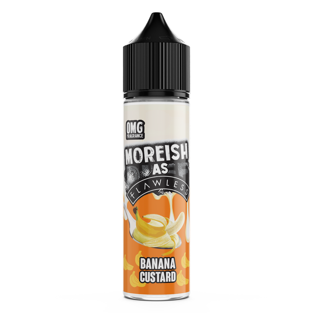 Moreish As Flawless Banana Custard 50ml Shortfill