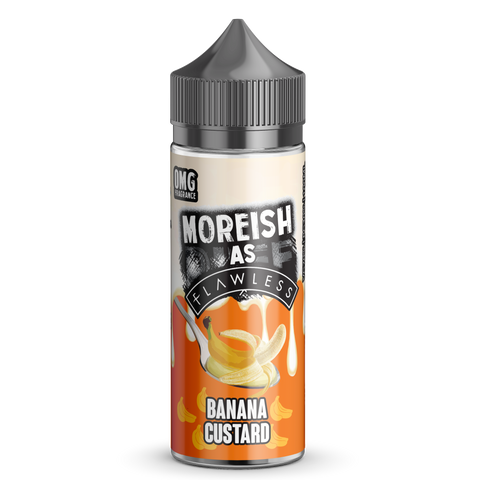 Moreish As Flawless Banana Custard 100ml Shortfill