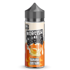 Moreish As Flawless Banana Custard 100ml Shortfill