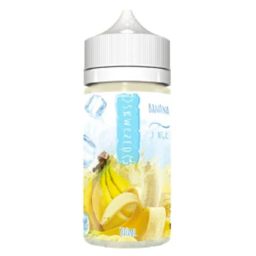 Banana Ice E-Liquid by Skwezed - Shortfills UK