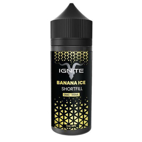 Ignite Banana Ice 100ml Shortfill