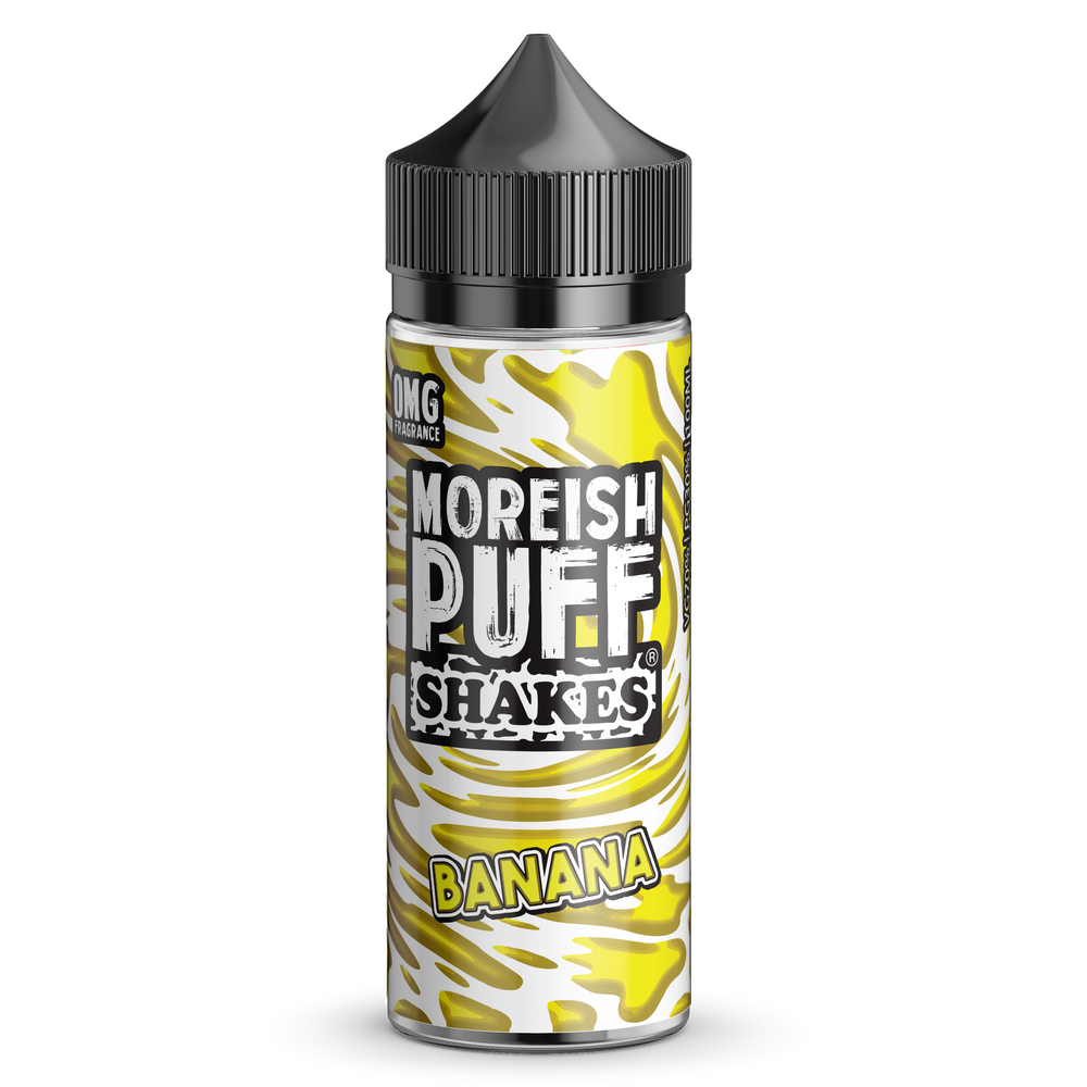 Moreish Puff Shakes Banana 100ml Shortfill