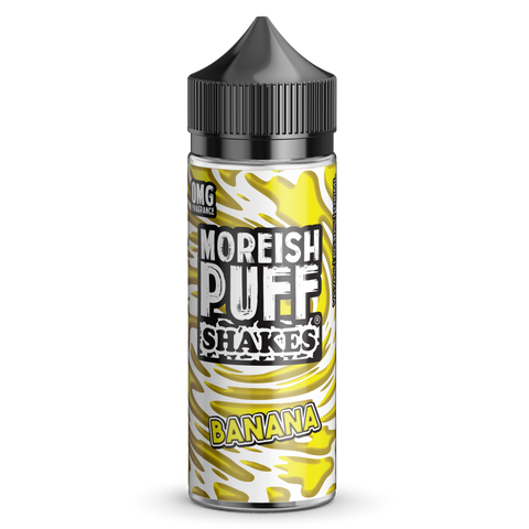 Moreish Puff Shakes Banana 100ml Shortfill