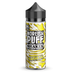 Moreish Puff Shakes Banana 100ml Shortfill