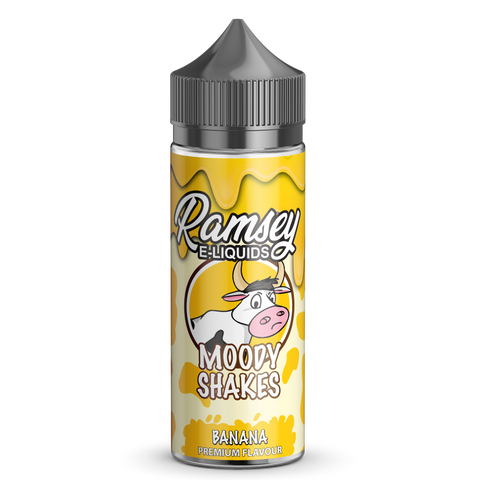 Ramsey E-Liquids Moody Shakes Banana 100ml Shortfill