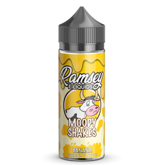 Ramsey E-Liquids Moody Shakes Banana 100ml Shortfill