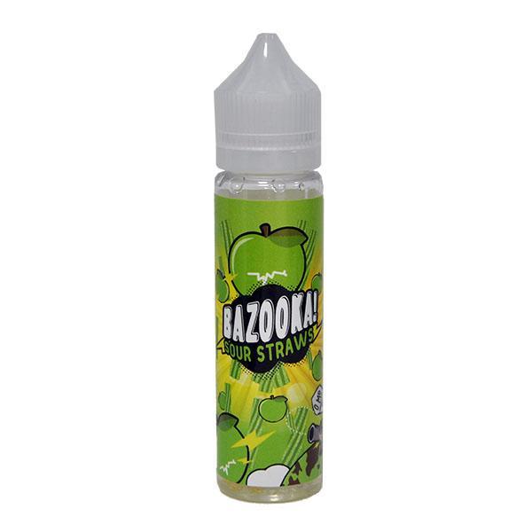Bazooka Sour Straws: Apple 0mg 50ml Shortfill E-Liquid