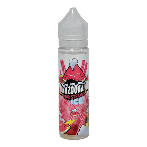 Bazooka Sour Straws: Watermelon Ice 0mg 50ml Shortfill E-Liquid